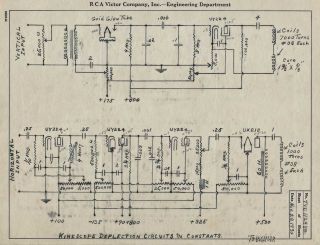 RCA-Kinescope-1930.deflection circuits.TV preview